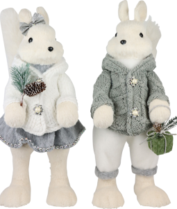5053 SQUIRREL FROSTY TAILS S/2